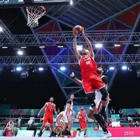 نقره ریاض برای بسکتبال مردان ایران