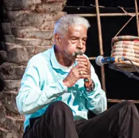 هنرمند هرمزگانی در بیمارستان بستری شد