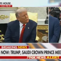 سوال خبرنگار آمریکایی از بن سلمان، ترامپ را عصبانی کرد (زیرنویس فارسی)