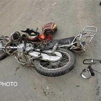 واژگونی چند دستگاه موتورسیکلت در اتوبان امام علی(ع)