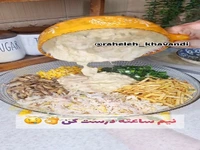 ساندویچ خوشمزه و فوری