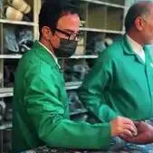 کفشداری عمو پورنگ در حرم امام رضا (ع)