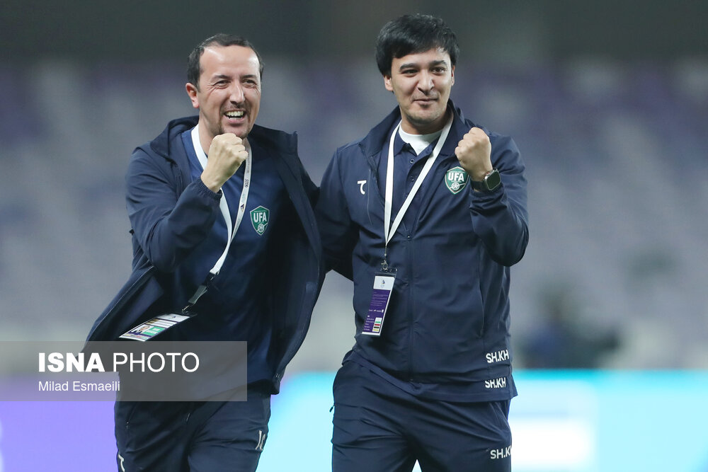 عکس/ تورنمنت العین امارات؛ دیدار تیم های ملی فوتبال ایران و ازبکستان