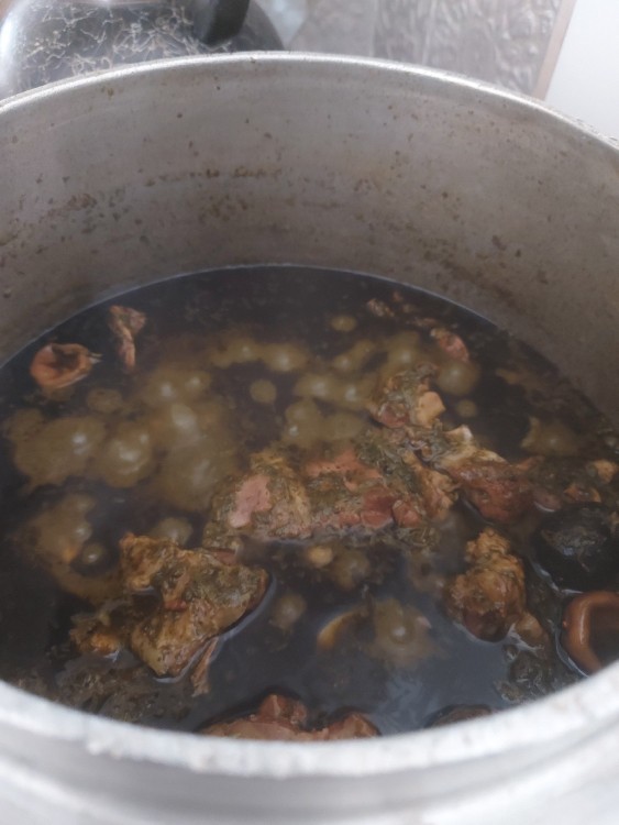 از شما/اینم خورشت سبزی خوشمزه من😍