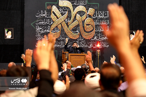 عکس/ وداع با دو شهید گمنام در حرم حضرت معصومه(س)