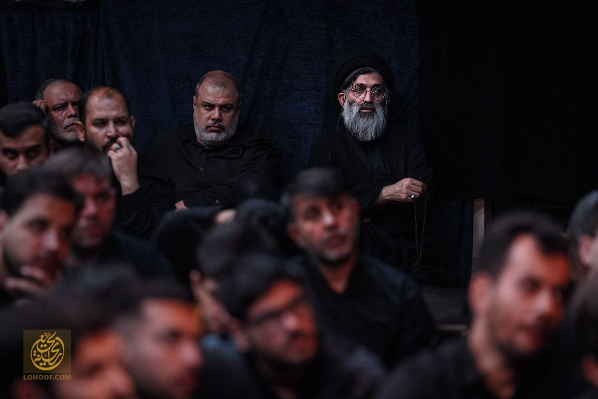  شب اول عزاداری شهادت حضرت زهرا(س) در هیئت ریحانةالحسین(س)