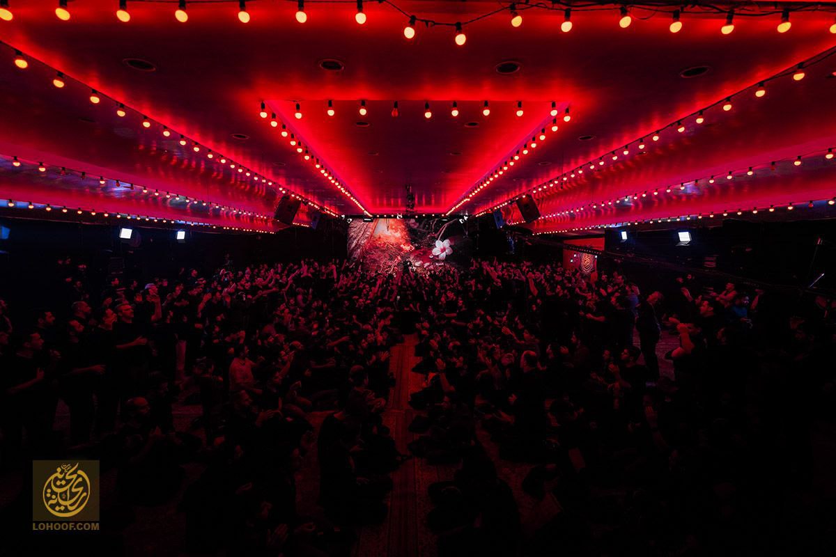  شب اول عزاداری شهادت حضرت زهرا(س) در هیئت ریحانةالحسین(س)