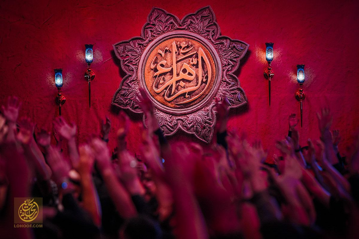  شب اول عزاداری شهادت حضرت زهرا(س) در هیئت ریحانةالحسین(س)