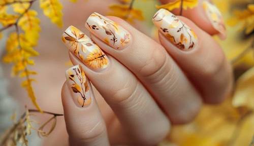 به راحتی ناخن هاتو پاییزی دیزاین کن