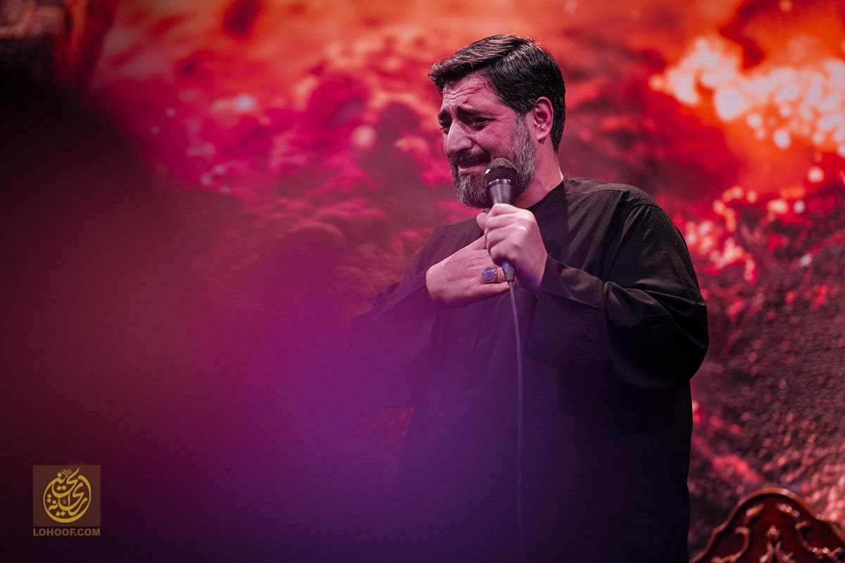  شب اول عزاداری شهادت حضرت زهرا(س) در هیئت ریحانةالحسین(س)