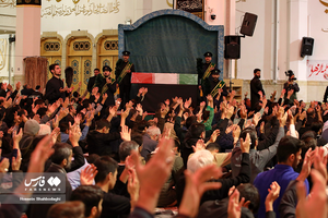 عکس/ وداع با دو شهید گمنام در حرم حضرت معصومه(س)