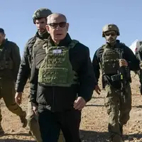 گشت و گذار نتانیاهو در خاک سوریه