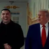 ترامپ یک ویدئوی ساختگی از دیدار خود با رونالدو منتشر کرد