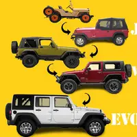 سیر تکاملی «جیپ رنگلر»