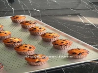 مافین وانیلی برای عصرانه