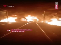 آتش‌سوزی در پی خارج شدن تانکر حامل سوخت در سیبری