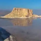 وضعیت دریاچهٔ ارومیه بعد از بارش‌های چند روز گذشته