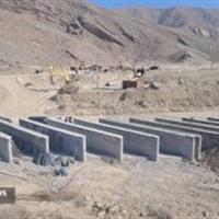 پیشرفت ۷۰ درصدی پروژه احداث پل جاده روستایی زو – قزلقان در بجنورد