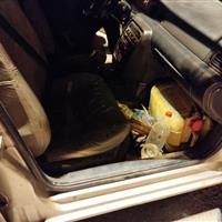 توقیف سمند حامل ۱۳۰۰ لیتر نفت سفید قاچاق در محور کرمان–ماهان