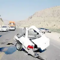 سایه مرگ بر سر جاده‌های ایران