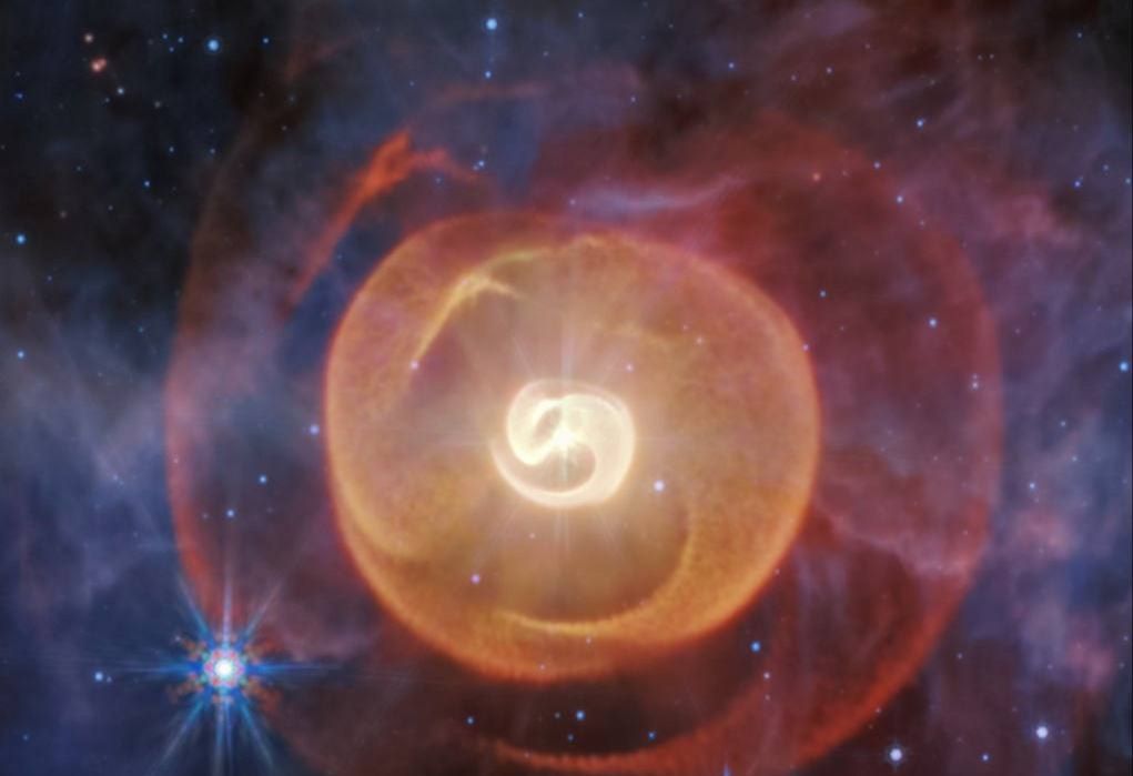 ثبت تصاویری از غبار مارپیچی اطراف «Apep» 