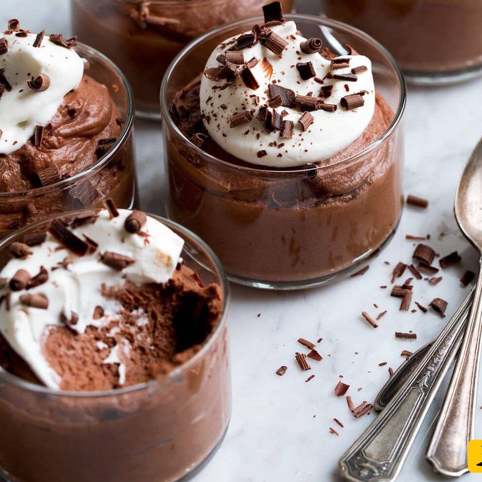 پودینگ شکلاتی خوشمزه