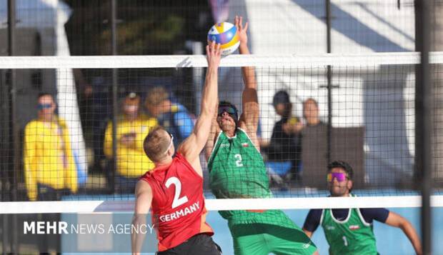 حریفان ملی‌پوشان والیبال ساحلی ایران در مرحله حذفی مشخص شدند 