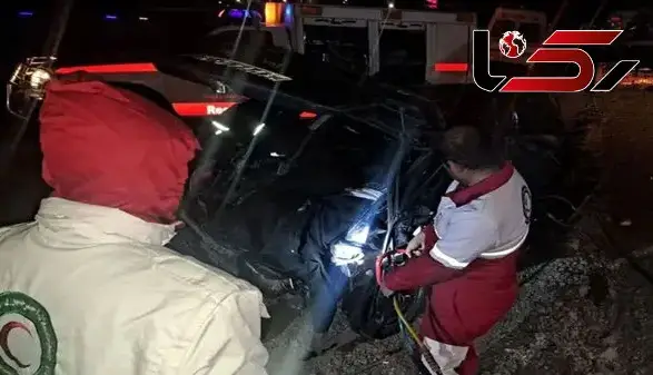 ۵ کشته و مصدوم در تصادف خونین پراید با تریلی در زرندیه