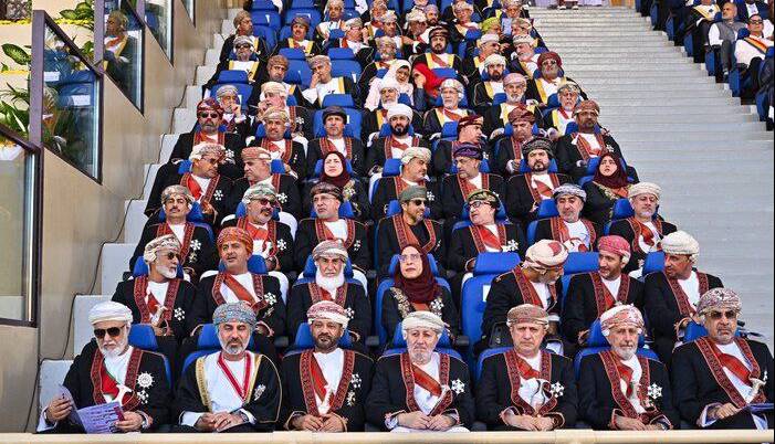 رژه نیروهای مسلح عمان در سالگرد تاسیس دولت البوسعیدی