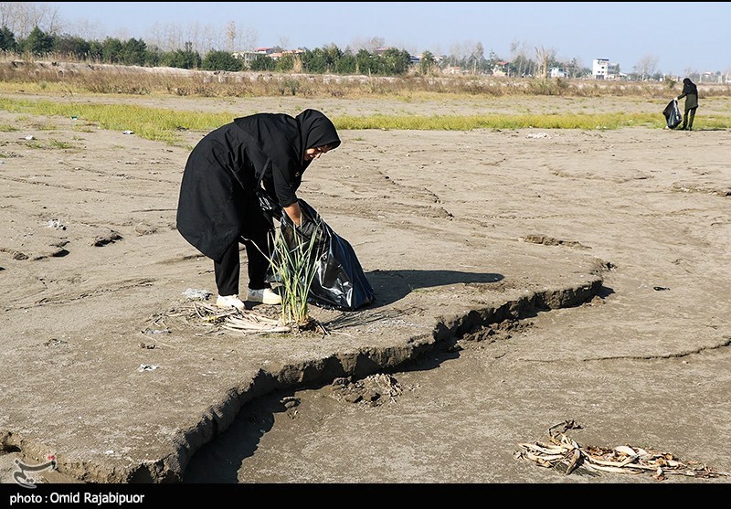 پویش مردمی پاکسازی ساحل رودسر
