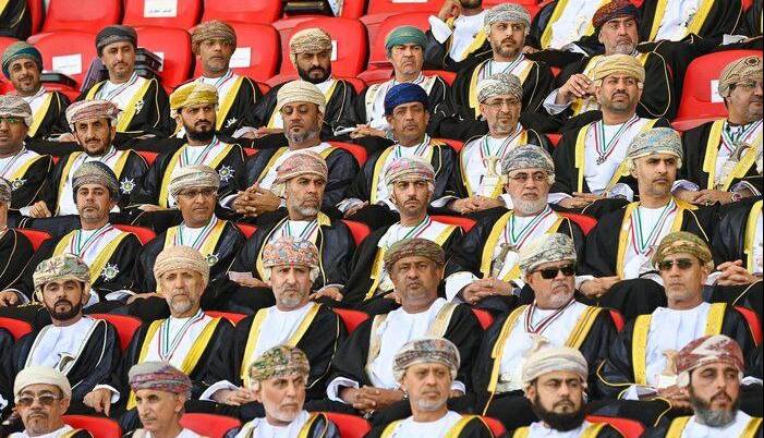 رژه نیروهای مسلح عمان در سالگرد تاسیس دولت البوسعیدی