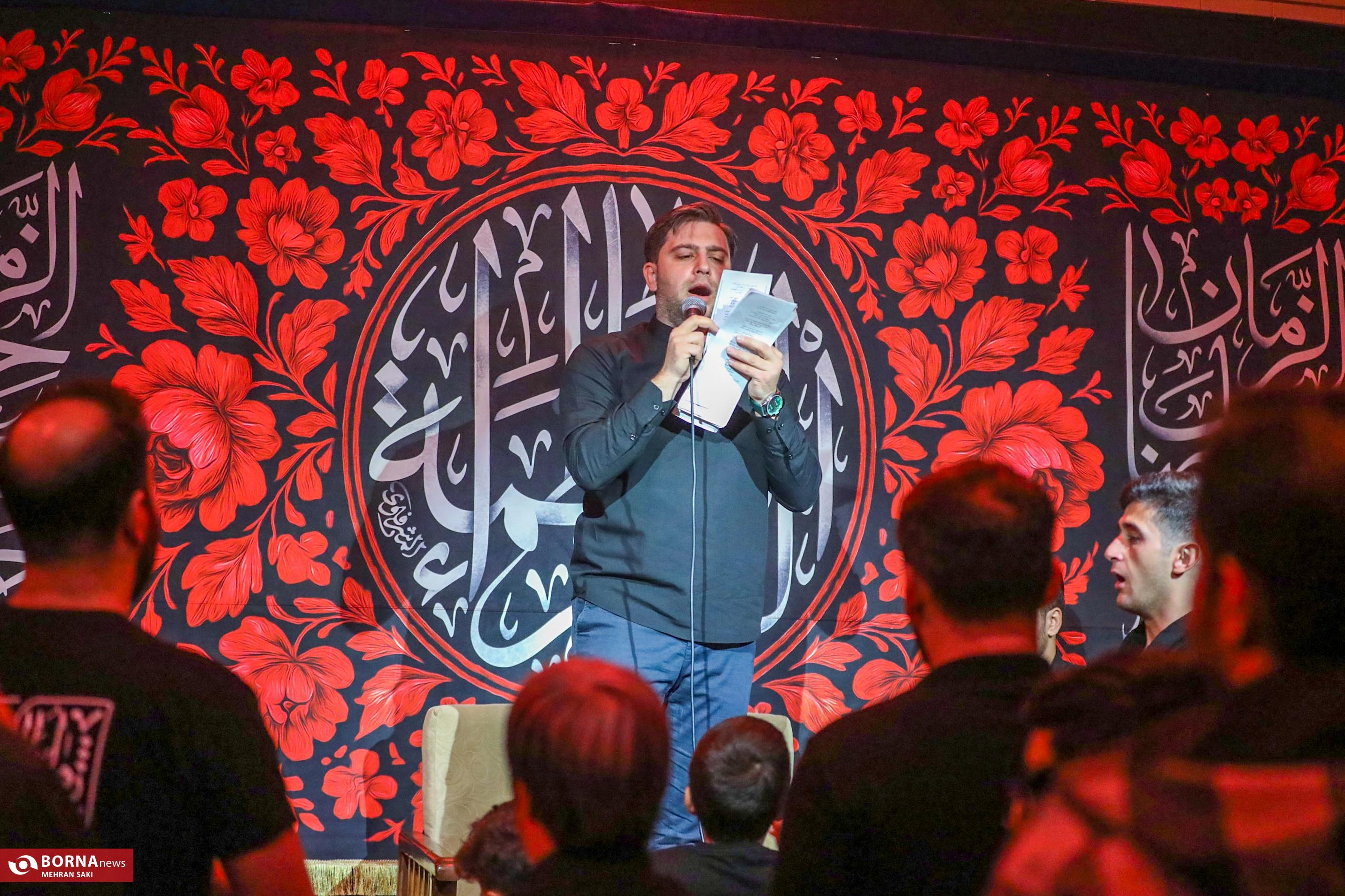 محفل وداع با شهید گمنام در مسجد چهارده معصوم اراک