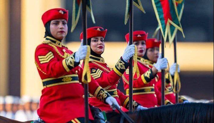 رژه نیروهای مسلح عمان در سالگرد تاسیس دولت البوسعیدی