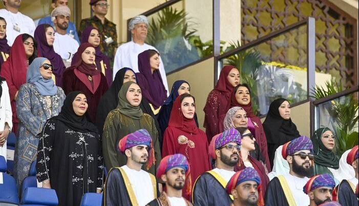 رژه نیروهای مسلح عمان در سالگرد تاسیس دولت البوسعیدی