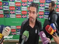 خسرو حیدری مربی استقلال: تیم پادیاب از شروع بد ما استفاده کرد