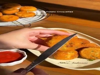 کروکت سیب زمینی یک فینگر فود جنجالی