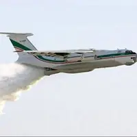 عملیات هوایی با هواپیمای ایلوشن در الیت تا خاموشی کامل آتش ادامه دارد