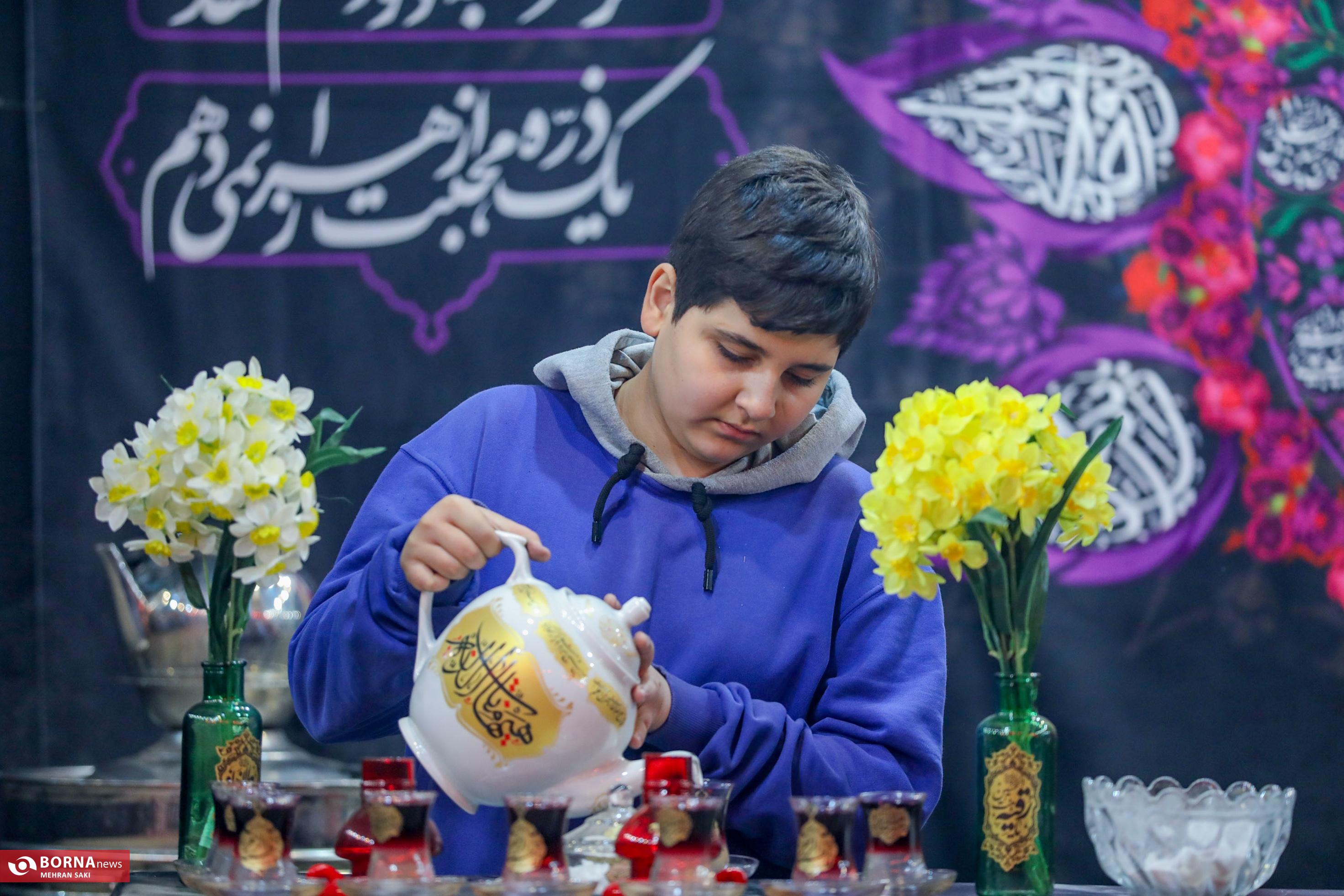 محفل وداع با شهید گمنام در مسجد چهارده معصوم اراک