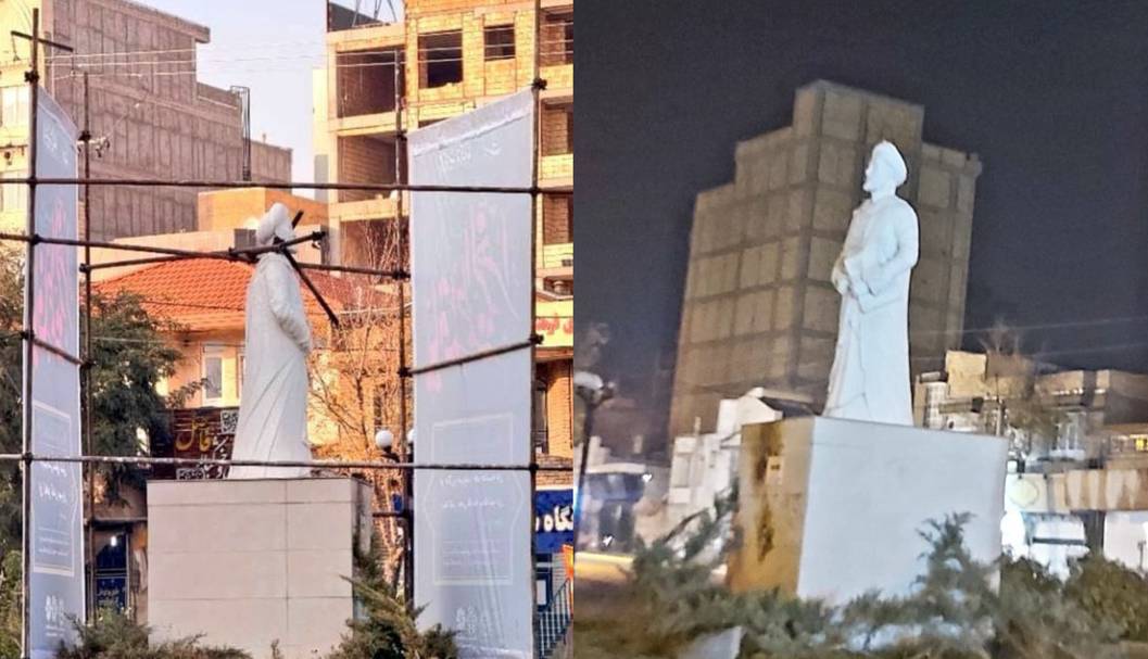 ماجرای داربست نصب‌شده روی تندیس سعدی چه بود؟