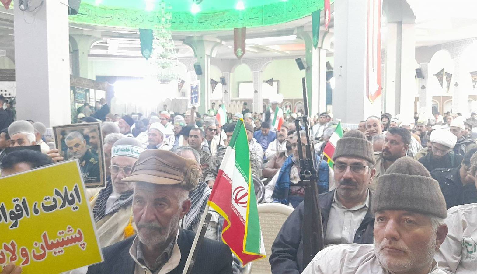 گردهمایی ۴هزارنفری گروههای جهادی شیعه و سنی بسیج عشایری سراسر کشور در خرمشهر