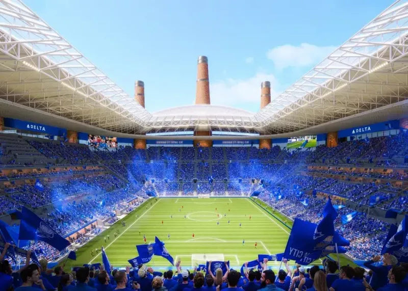 عجیبترین استادیوم جهان با 12 دودکش!