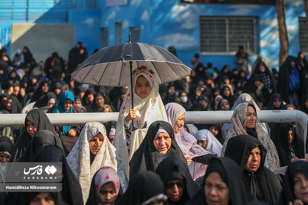 عکس/اقامه نماز باران در اصفهان