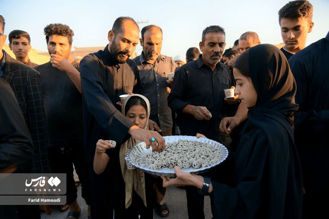  تشییع نمادین حضرت زهرا(س) در آبادان