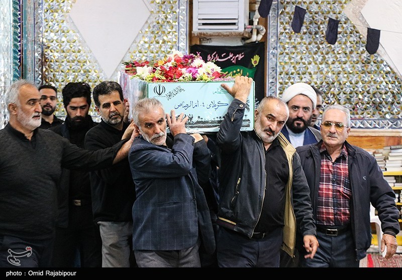 عکس/مراسم وداع با پیکر شهید گمنام در کلاچای گیلان 