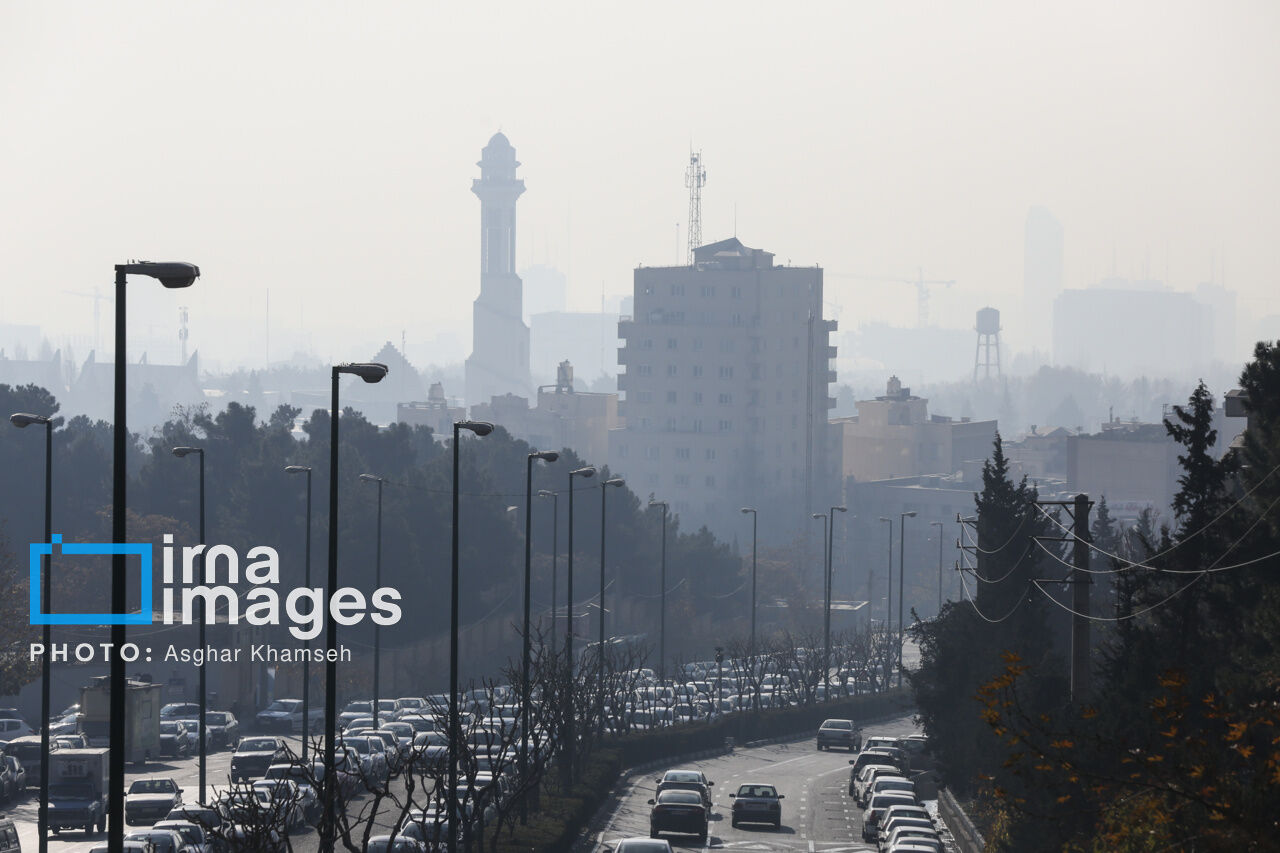 آلودگی هوا در شهرهای صنعتی و پرجمعیت تا سه‌شنبه 