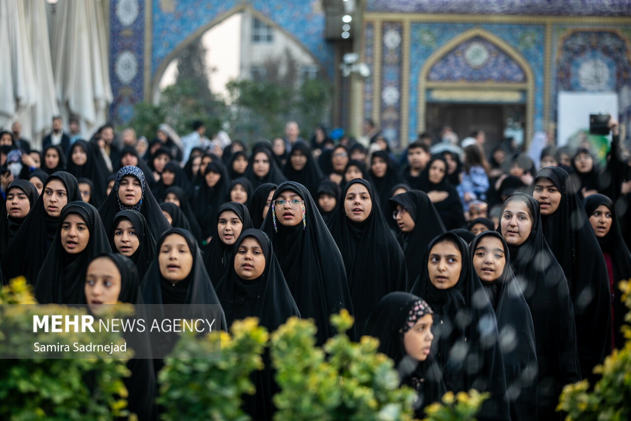 اجتماع نوگلان و نوجوانان فاطمی