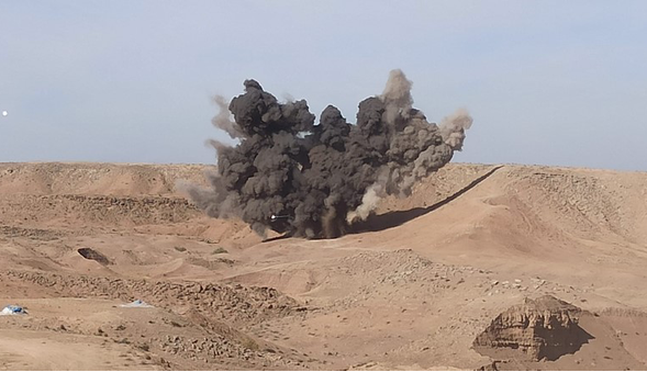 احتمال شنیده‌شدن صدای انفجار در کمربندی شمالی بروجن