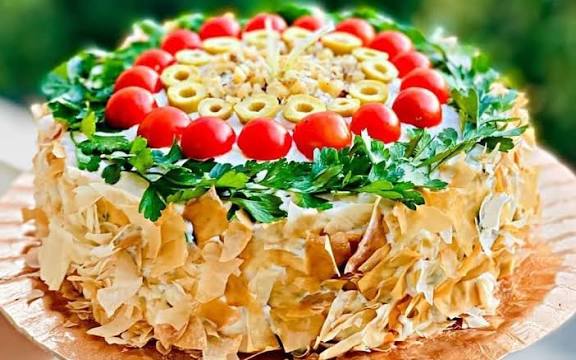 کیک مرغ خوشمزه و لذیذ