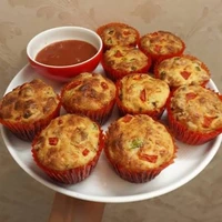 اگه عاشق پیتزا باشی قطعا این مافین رو هم دوست داری