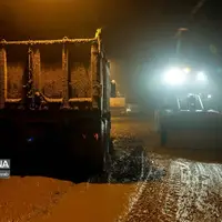 مسیر فیروزه به خوشاب در خراسان رضوی مسدود شد